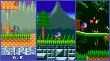 S1F Expanded 0.5 MOD Sonic the Hedgehog Forever Download.