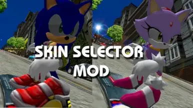 Skin Selector MOD Sonic Adventure 2 Download.
