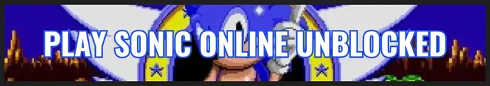 PLAY SONIC ONLINE UNBLOCKED free.