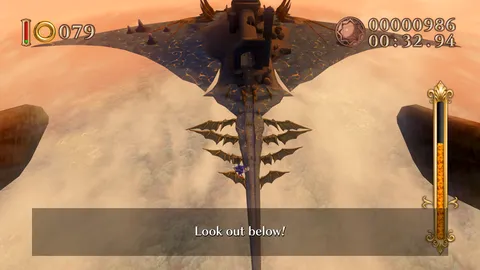 Project Reignition - Levitated Ruin aerial gameplay above the clouds