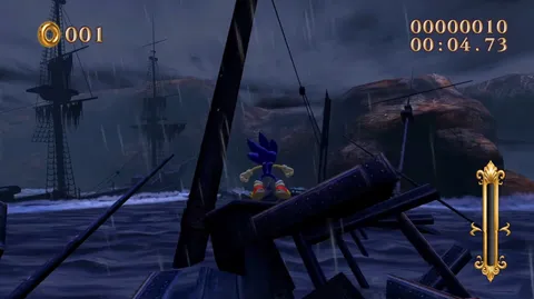 Project Reignition - Shipwreck area in Pirate Storm with stormy seas