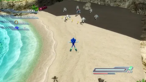 Sonic P-06 - Wave Ocean beach level