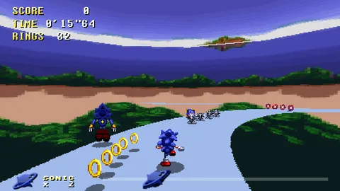 Sonic Time Twisted - 3D special stage