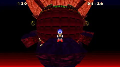 Sonic X-Treme Unity - Red Sands desert zone caverns