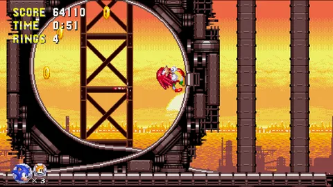 Sonic Triple Trouble 16-Bit - Atomic Destroyer Zone