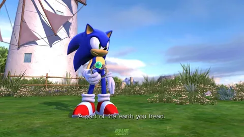 Sonic Unleashed Recompiled - Windmill Isle cinematic scene